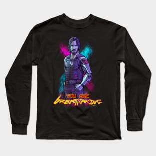 you are breathtaking johnny Long Sleeve T-Shirt